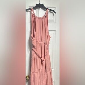 Forever 21  Dusty Rose Halter Sundress Size 1x